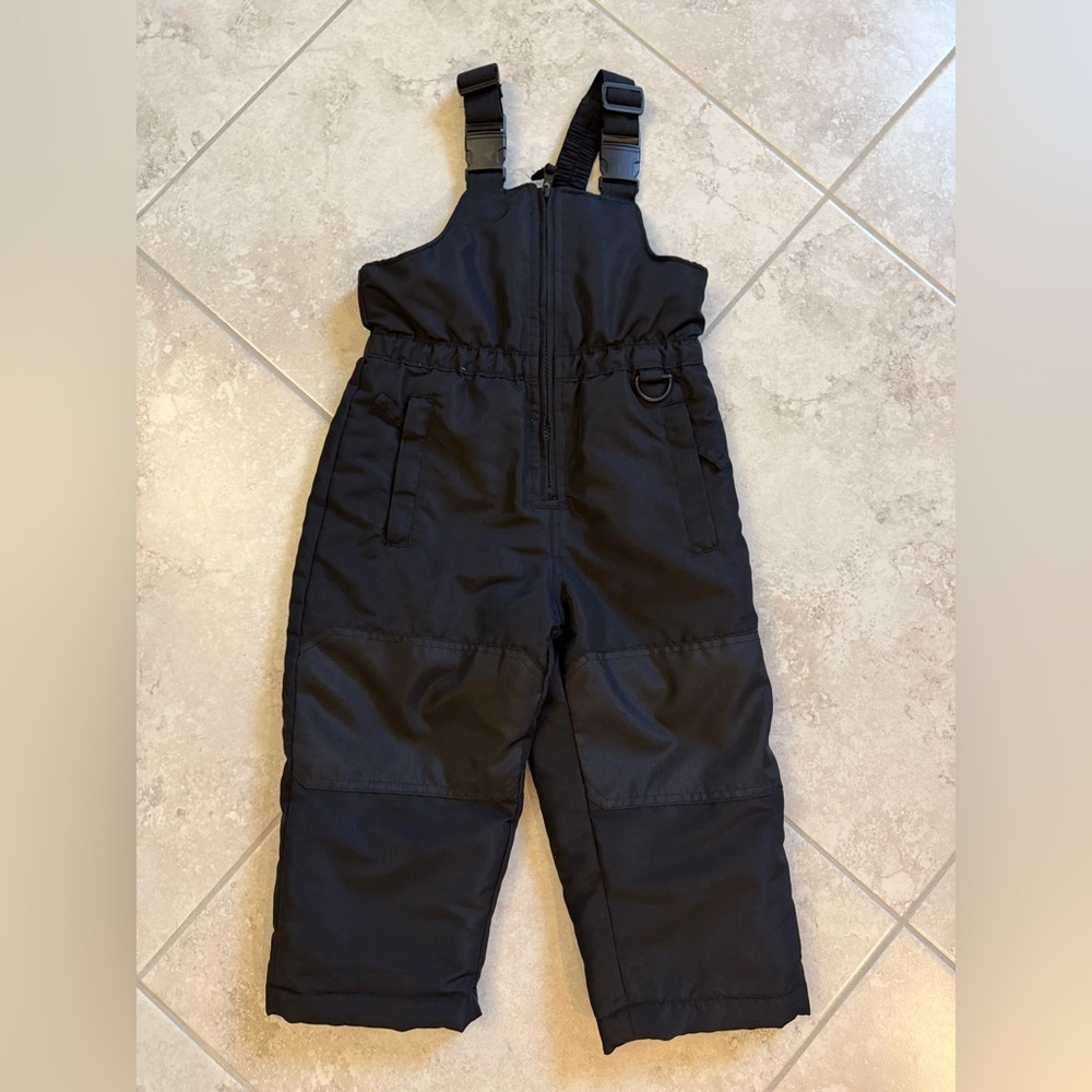 Wonderkids Black Overalls for Kids